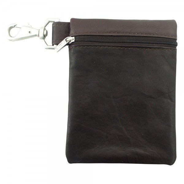 Leather Golf Valuables Pouch (Small)