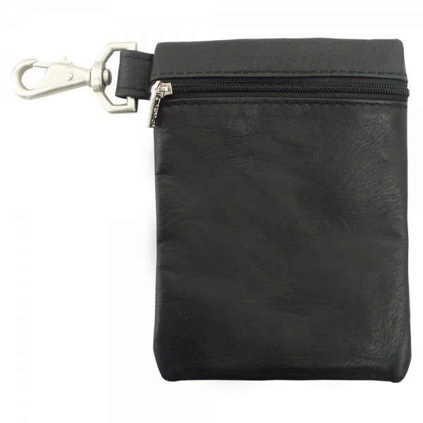 Leather Golf Valuables Pouch (Small)