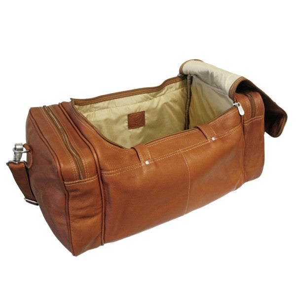 Leather Carry-On Duffel Bag
